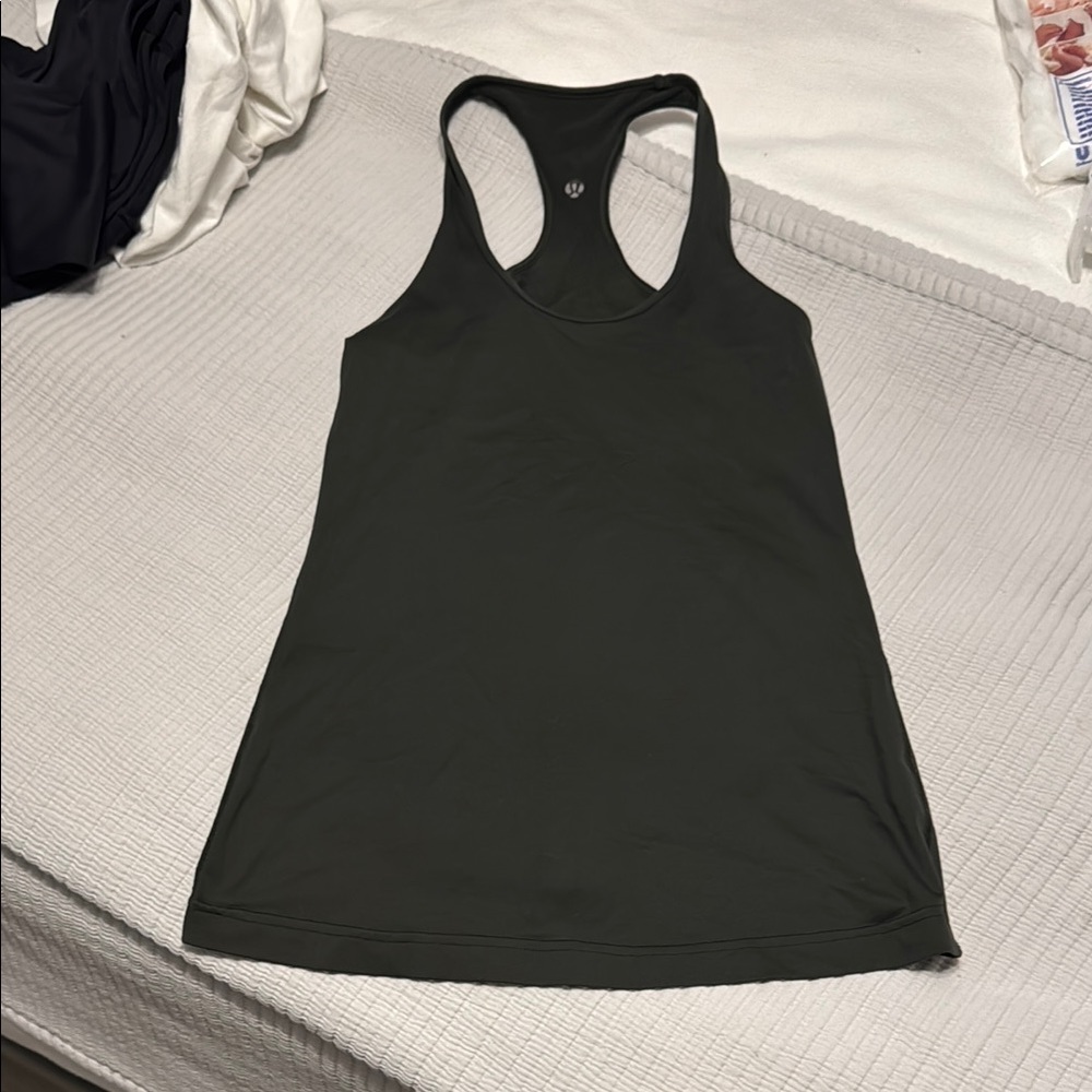 lululemon athletica Women's Black Tank Top